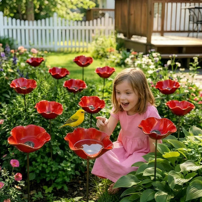 Blomsterbad™ – Blomformat fågelbad