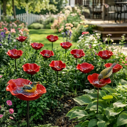 Blomsterbad™ – Blomformat fågelbad