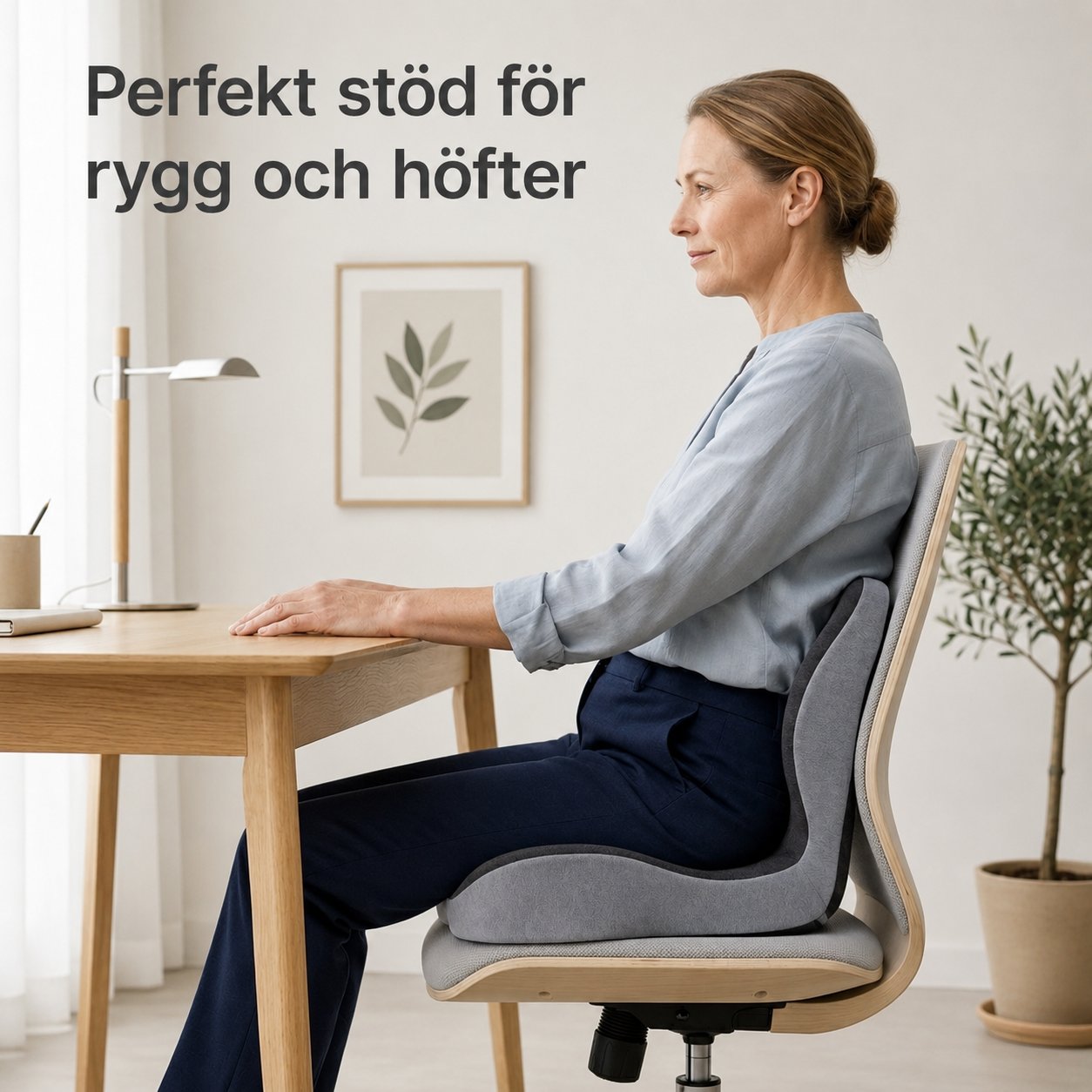 ErgoSitt™ | Säg hej då till ömma höfter och obehag – sitt bekvämt hela dagen.
