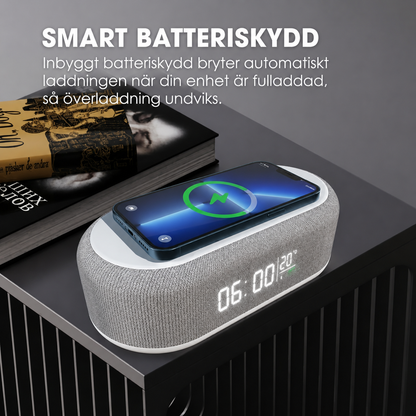 LaddSmart™ 6-i-1 Multifunktionell Trådlös Laddstation