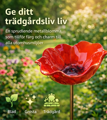 Blomsterbad™ – Blomformat fågelbad