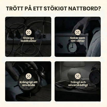 LaddSmart™ 6-i-1 Multifunktionell Trådlös Laddstation