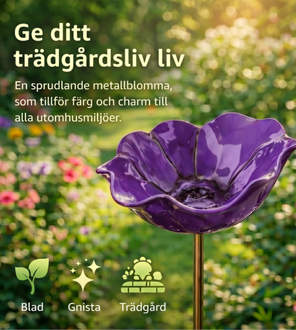 Blomsterbad™ – Blomformat fågelbad