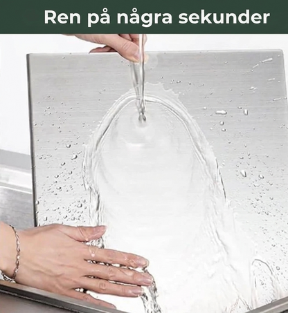 NordSkär™ – Professionell skärbräda i rostfritt stål – utan PFAS