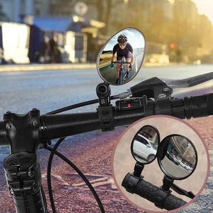 Klarsikt™ Roterbar Backspegel för Cykel & Elcykel